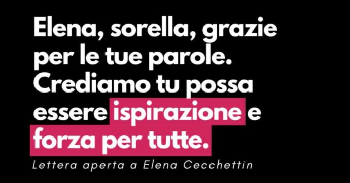 La lettera aperta della Rete Dire a Elena, sorella di Giulia Cecchettin: “Le tue parole possono essere d’ispirazione per tantissime”