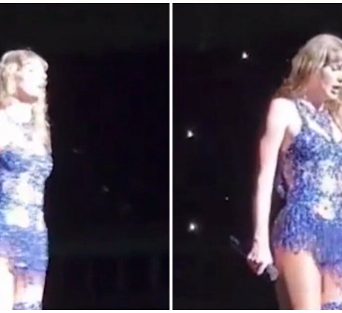 In Brasile le temperature segnano 59,7 gradi: Taylor Swift fa fatica a respirare durante il suo concerto – VIDEO