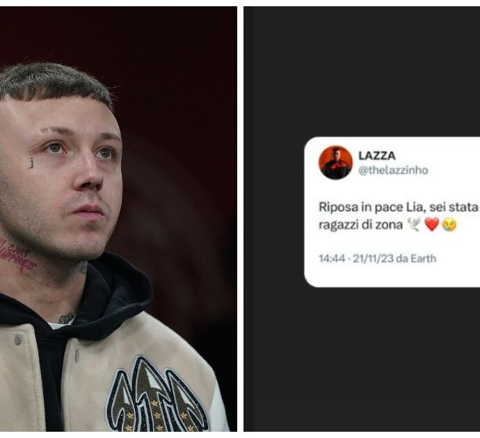 Lazza in lutto si sfoga contro un fan che gli chiede un video per il compleanno: “Che schifo che mi fate”