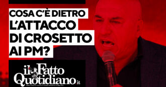 Copertina di Cosa c’è dietro l’attacco di Crosetto ai pm? Segui la diretta con Diego Pretini e Paolo Frosina