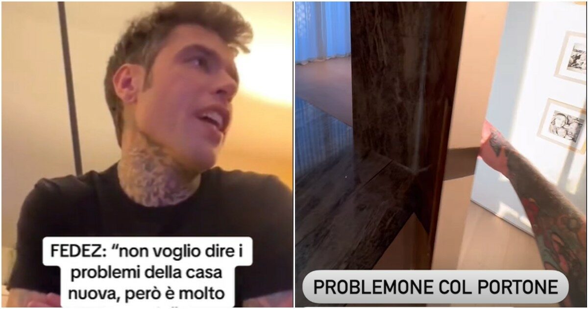 Fedez e i dubbi sulla casa nuova: “Non voglio dirvi i problemi…” – VIDEO