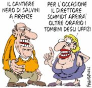 Copertina di La vignetta di  Franzaroli