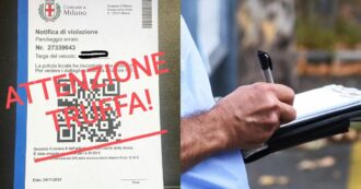 Copertina di Truffa delle false multe a Milano: un Qr code sul parabrezza con il logo del Comune. La Polizia locale: “Non seguite le indicazioni”