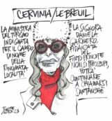 Copertina di La vignetta di Beppe Mora