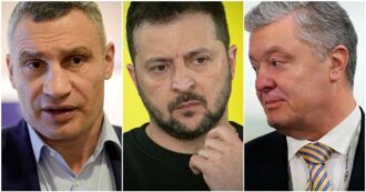 Copertina di Ucraina, Zelensky accusato di “autoritarismo”: “Finiremo per non essere diversi dalla Russia”. Caso Poroshenko: impedito viaggio all’estero