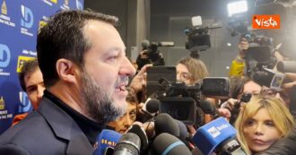 Copertina di Salvini alla convention dei sovranisti europei: “Tajani non vuole allearsi con Le Pen? Sbaglia. No all’inciucio con i socialisti”