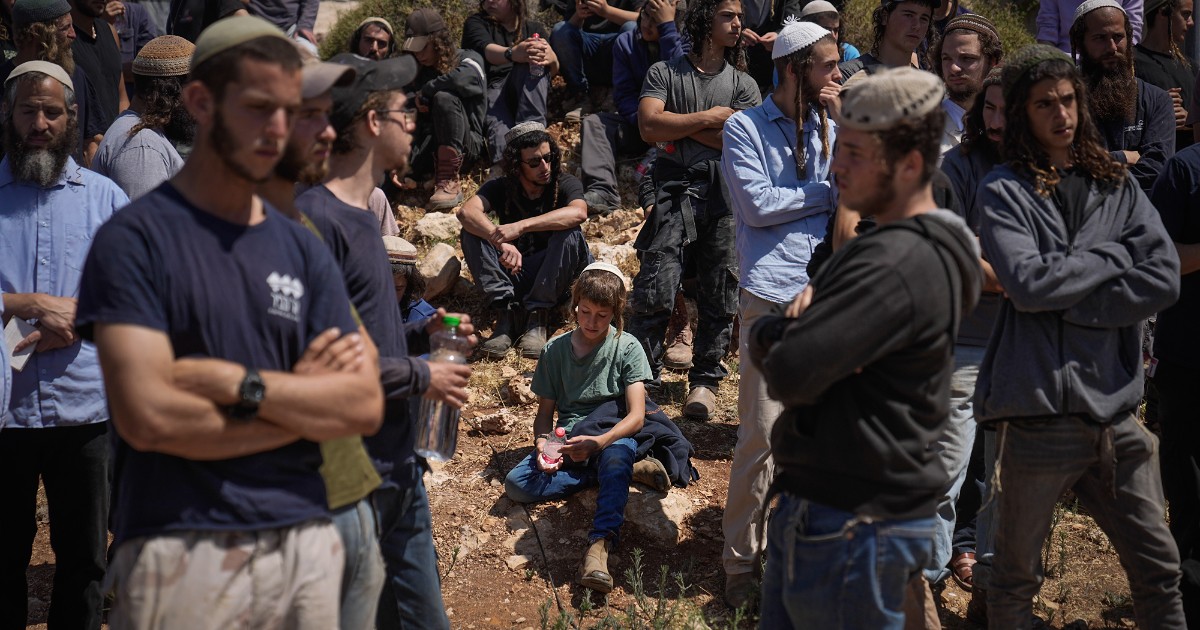 The United States imposed sanctions on Israeli settlers who practice violence.  This has not happened since the Clinton administration
