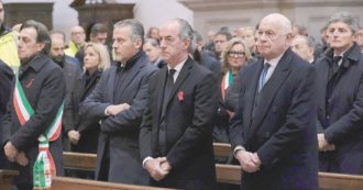 Funerali di Giulia Cecchettin, per il governo va Nordio ma mancano le ministre. E Valditara loda il papà
