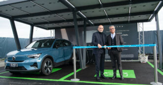 Copertina di Volvo Powerstop, inaugurato il secondo punto di ricarica fast per auto elettriche a Roma