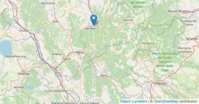 Terremoti Spoleto, venti scosse in poche ore: molti cittadini in strada e scuole chiuse