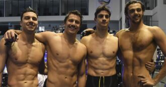 Copertina di Europei nuoto in vasca corta, il primo oro: la staffetta italiana domina la 4×50 mista, tempo stellare