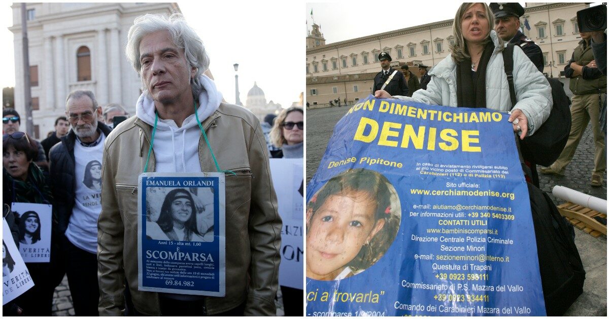 Oggi è la giornata nazionale delle persone scomparse: da Emanuela Orlandi a Denise Pipitone e la piccola Kata, tutti i casi di cronaca più eclatanti