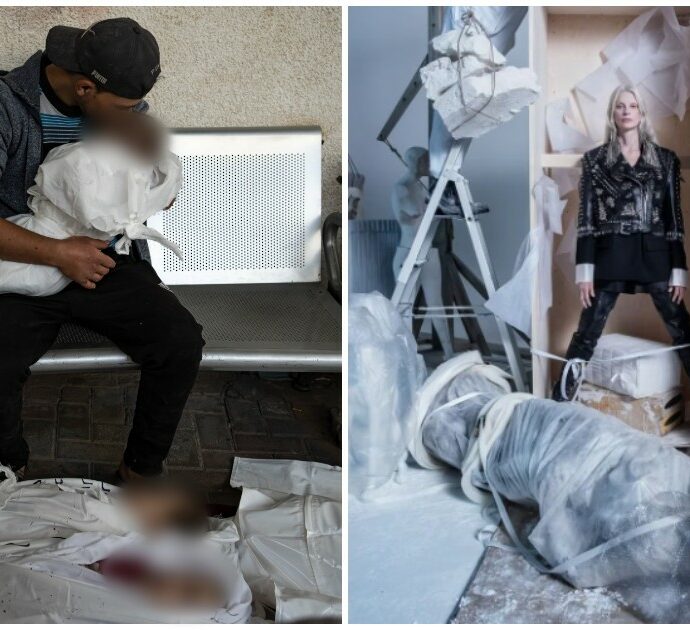 Manichini che ricordano i cadaveri di Gaza, Zara ritira la campagna pubblicitaria dopo le polemiche: “Rammaricati, foto scattate a settembre”