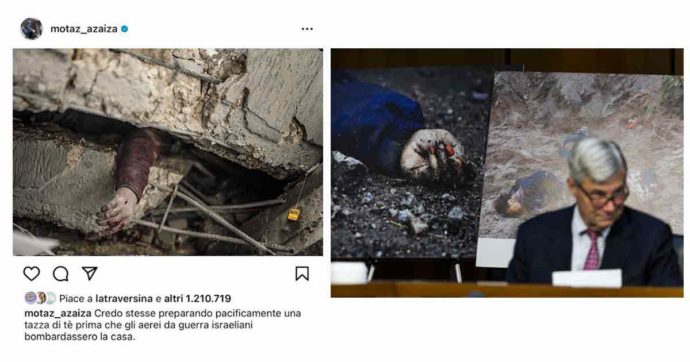 Le mani di Bucha e Gaza: 2 foto e 2 opposte misure