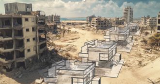 Copertina di “Prendi la tua villetta a Gaza”: l’azienda israeliana fa sognare