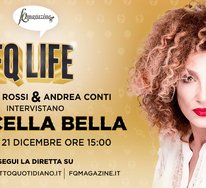 Marcella Bella racconta il suo nuovo album in diretta a FqLife con Claudia Rossi e Andrea Conti