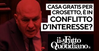 Copertina di Casa gratis per Crosetto: è in conflitto d’interesse? Segui la diretta con Peter Gomez e Marco Lillo