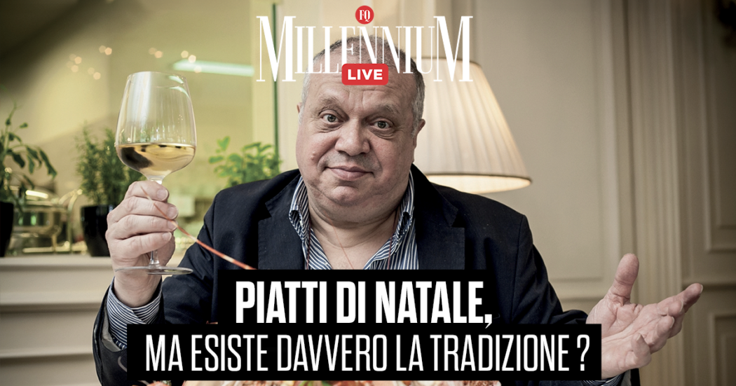 “Piatti di Natale, esiste davvero la tradizione?” Rivedi il Millennium Live con Allan Bay