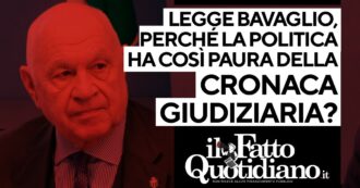 Copertina di Legge bavaglio, perché il governo ha così paura della cronaca giudiziaria? Segui la diretta con Peter Gomez