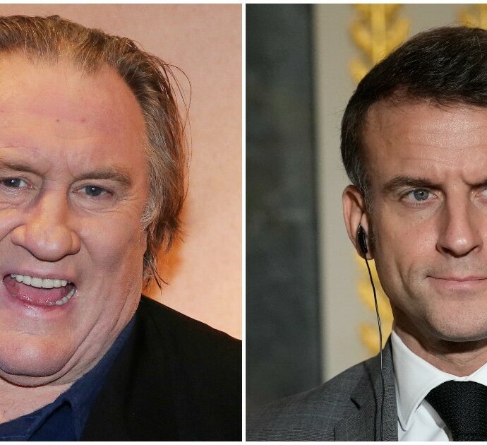 Macron difende Depardieu: “Odio la caccia all’uomo, non ritiro la Legion d’Onore. Il ministro della Cultura è andato un po’ troppo oltre”