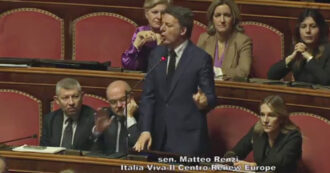 Copertina di Mes, Renzi a Forza Italia: “Vergognatevi, avete tradito Berlusconi”. Poi attacca il M5s: “Stampella del governo”