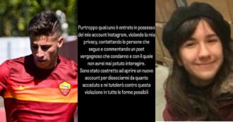 Copertina di Luigi Cherubini, il centrocampista della Roma primavera e il meme contro Giulia Cecchettin. La difesa: “Mi hanno hackerato il profilo”