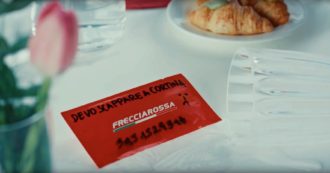 Copertina di Il nuovo spot Frecciarossa girato a Cortina (dove non arriva nessun treno dal 1964…)