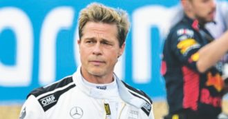 Copertina di Sul set, Pitt prende lezioni di guida in F1 da Hamilton