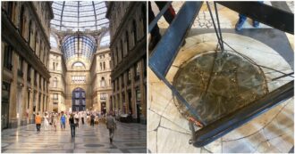 Copertina di Napoli, Galleria Umberto tra danni e monnezza: il regalo di Natale per Sangiuliano e Piantedosi