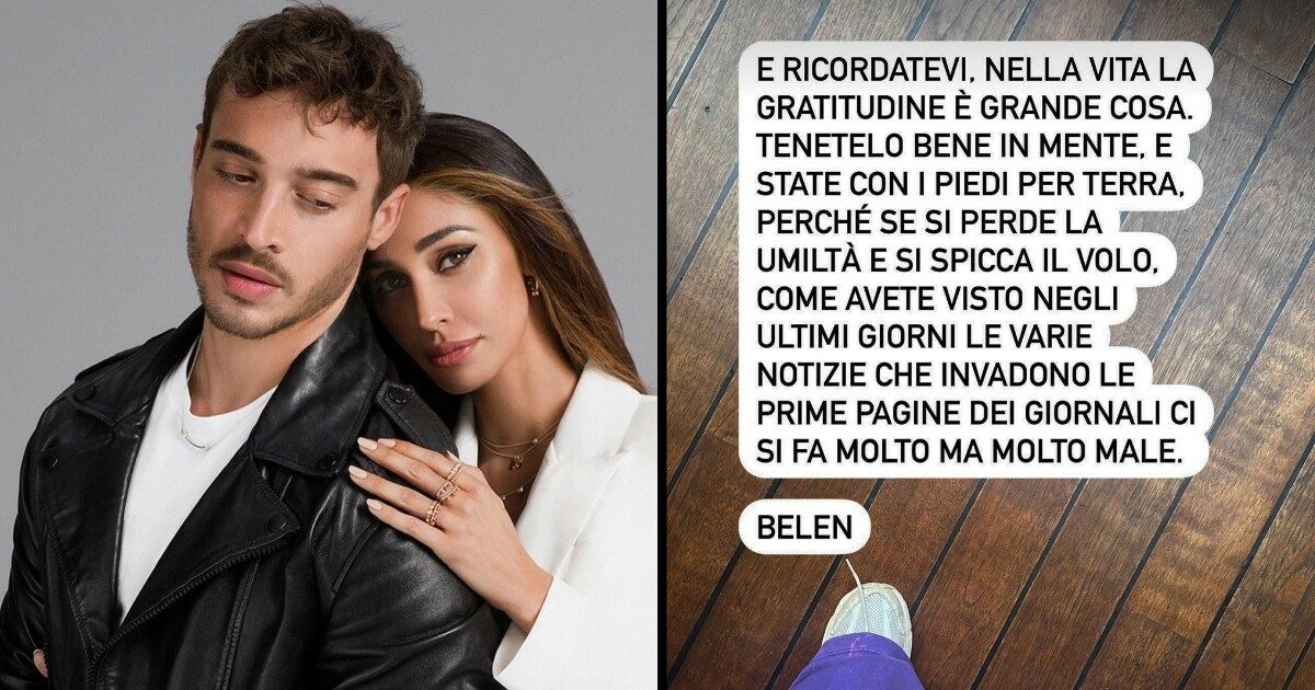 Scoppia la lite social tra Belen e Antonino Spinalbese per la figlia Luna Marì: “Spero tu abbia qualcuno di bravo per difenderti, ci vediamo in tribunale”