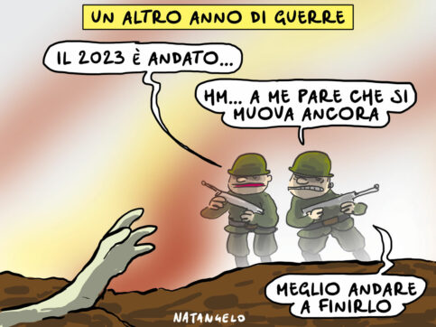 Copertina di La vignetta di Natangelo