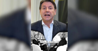 Copertina di Conte attacca Renzi: “Prende soldi da Paesi esteri e fondi sovrani, io rinuncio all’attività di avvocato per evitare conflitti d’interesse”