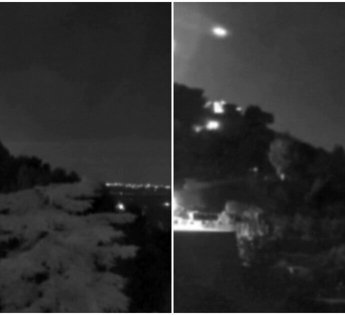 Un ‘bolide’ attraversa i cieli della Puglia: il video dell’avvistamento della meteora (di oltre 10 secondi) è virale