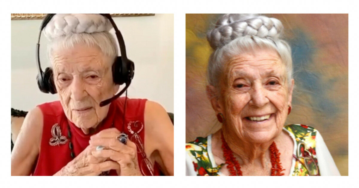 “Sono una ex dottoressa di 103 anni, lavoro ancora, ho i social e vado in bici. Sapete il mio segreto? Avere uno scopo”: la storia di Gladys McGarey