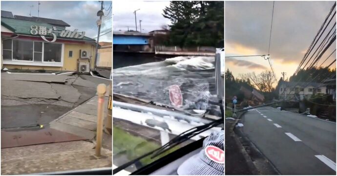 Terremoti di magnitudo 7.5 e 6.2 in Giappone: almeno sei morti sotto le macerie. Onde alte fino a 3 metri, allerta tsunami scongiurata