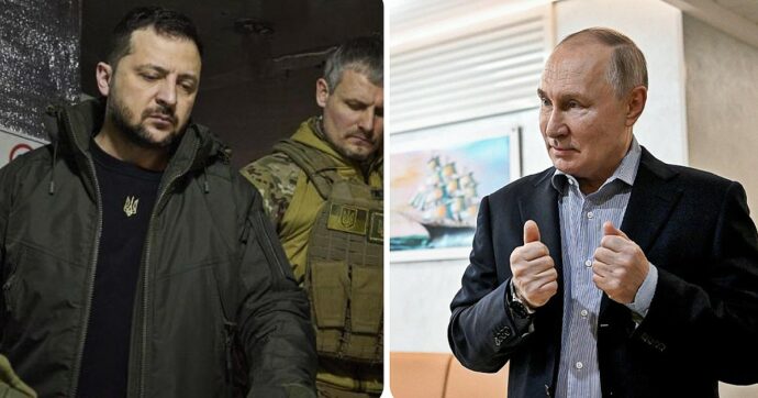 Zelensky: “Devasteremo le forze russe nel nuovo anno”, Putin: “Intensificheremo gli attacchi”