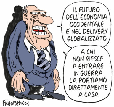 Copertina di La vignetta di Franzaroli