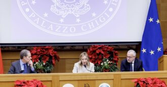 Copertina di Giorgia Meloni, diretta della conferenza | “Pozzolo deferito ai probiviri di FdI. Irresponsabile”. Salvini? “Non ritengo debba riferire in Aula”