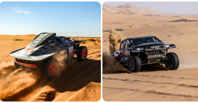 Dakar 2024, in Arabia Saudita parte il rally raid più duro. E’ ancora sfida Audi vs Toyota