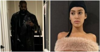 Copertina di Kanye West nella bufera per le foto della moglie Bianca Censori mezza nuda su Instagram: “Sembra un porno”, “Hai finito di umiliarla?”