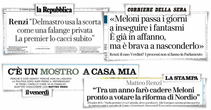 Matteo, 50 interviste come Conte&Schlein (ma senza domande)