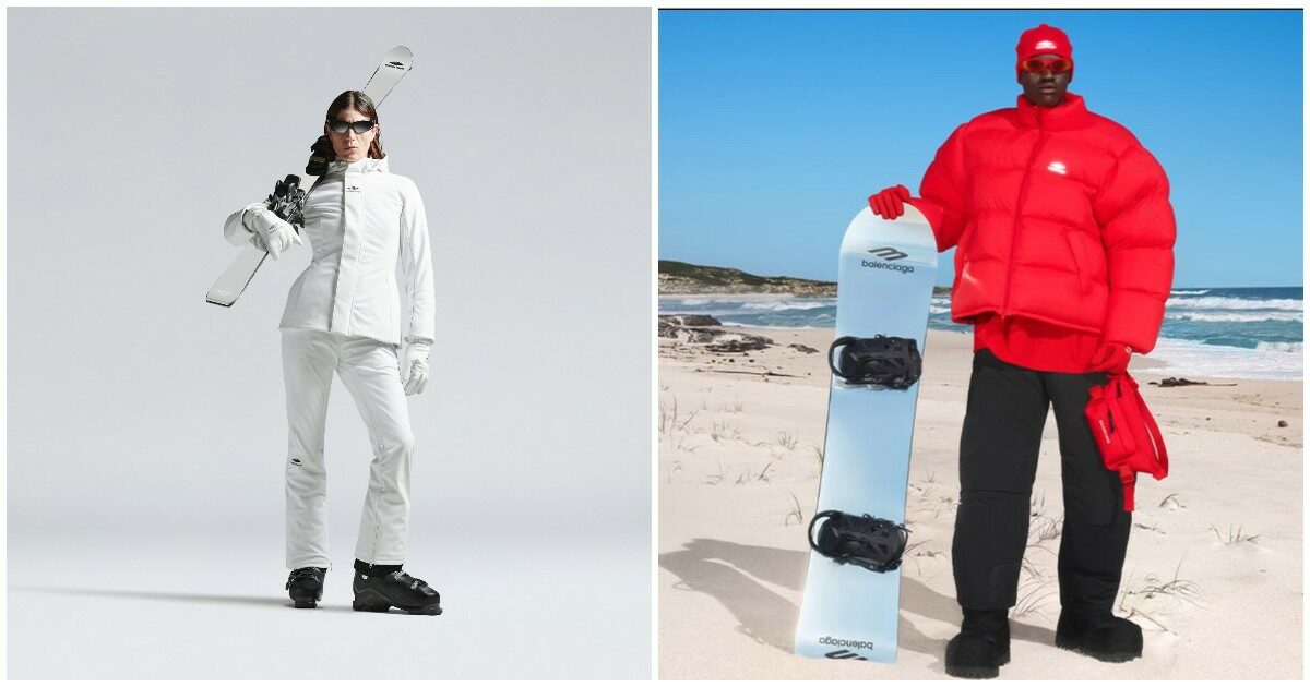 Balenciaga regala un armadietto per gli sci a chi vince il suo videogioco: ecco come funziona