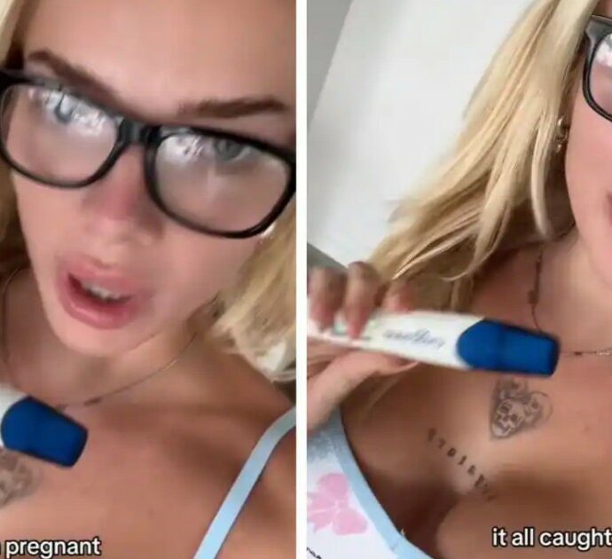 Modella rimane accidentalmente incinta dopo aver girato una scena di sesso per Onlyfans: “Ecco perché il mio seno continuava a crescere”