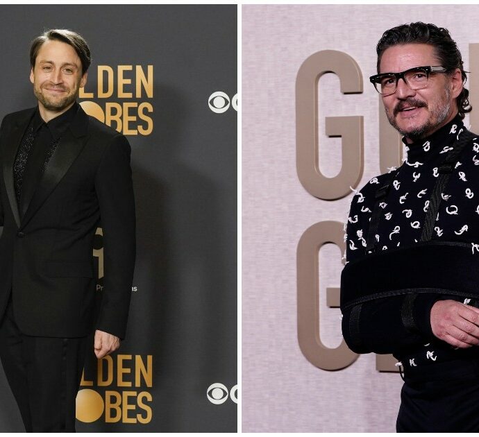 “Suc***alo, Pedro”: Kieran Culkin vince il Golden Globe e sbeffeggia così il rivale Pedro Pascal