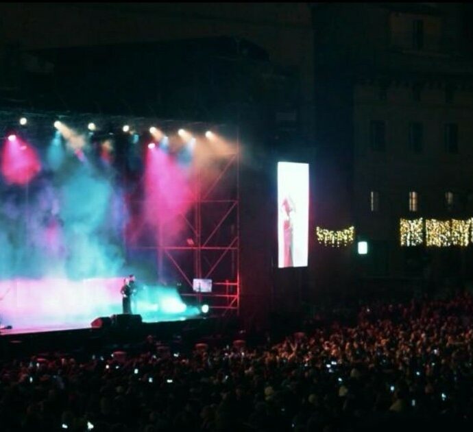Il mio Capodanno nel backstage del concertone di Siena: una piazza speciale