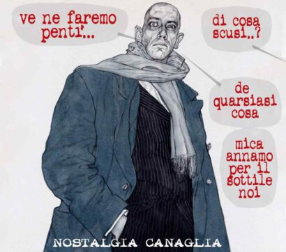 Copertina di La vignetta di Mannelli