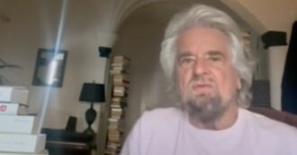 Copertina di Papa da Fazio, Beppe Grillo: “La chiesa è in crisi”. Il video condiviso sui social: “Patti Lateranensi da rivedere”