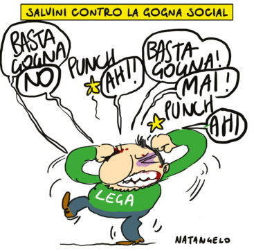 Copertina di La vignetta di Mario Natangelo