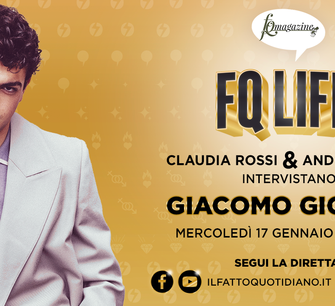 Giacomo Giorgio, dopo “Mare fuori” e “Doc-Nelle tue mani” ospite a FqLife con Claudia Rossi e Andrea Conti