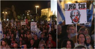 Copertina di Israele, proteste nel centro di Tel Aviv: “Netanyahu dimettiti”. Guterres critica il premier: “Inaccettabile il rifiuto di due popoli, due Stati”